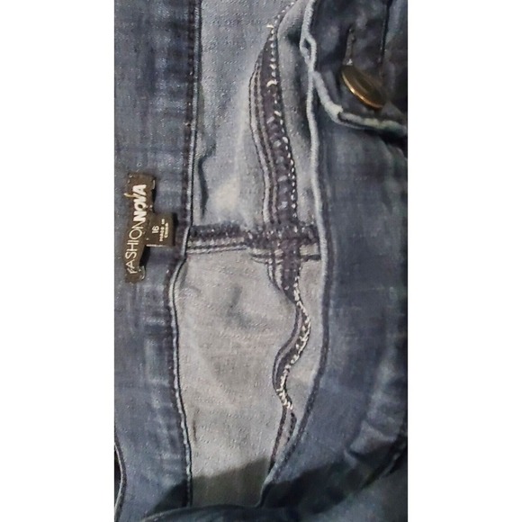 womens fashion nova high waisted jeans size 15/16 - Picture 2 of 8